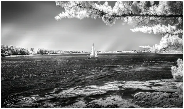 Golfe du Morbihan en Infrarouge 2