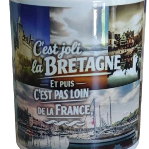 Mug céramique 330 ml — 100% maison et breton
