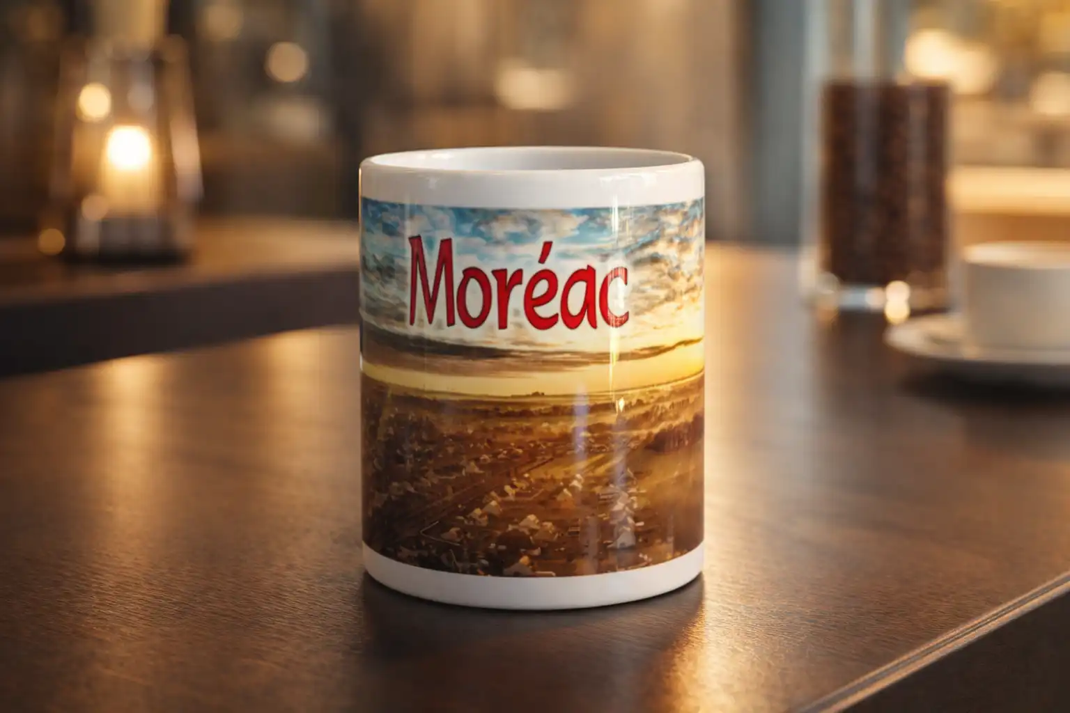 Mugs Série Limitée " Moréac vue du ciel "