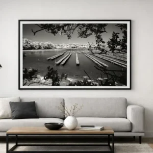 Tirage d’art – “Parc à huîtres de l’île Berder” – Photographie Fine Art