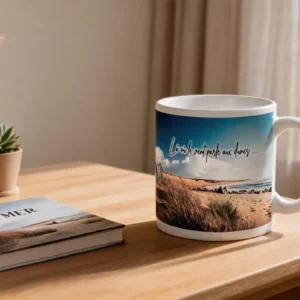 Mug " Série Été – Collection 2026 "  - Là où le vent parle aux dunes ...-