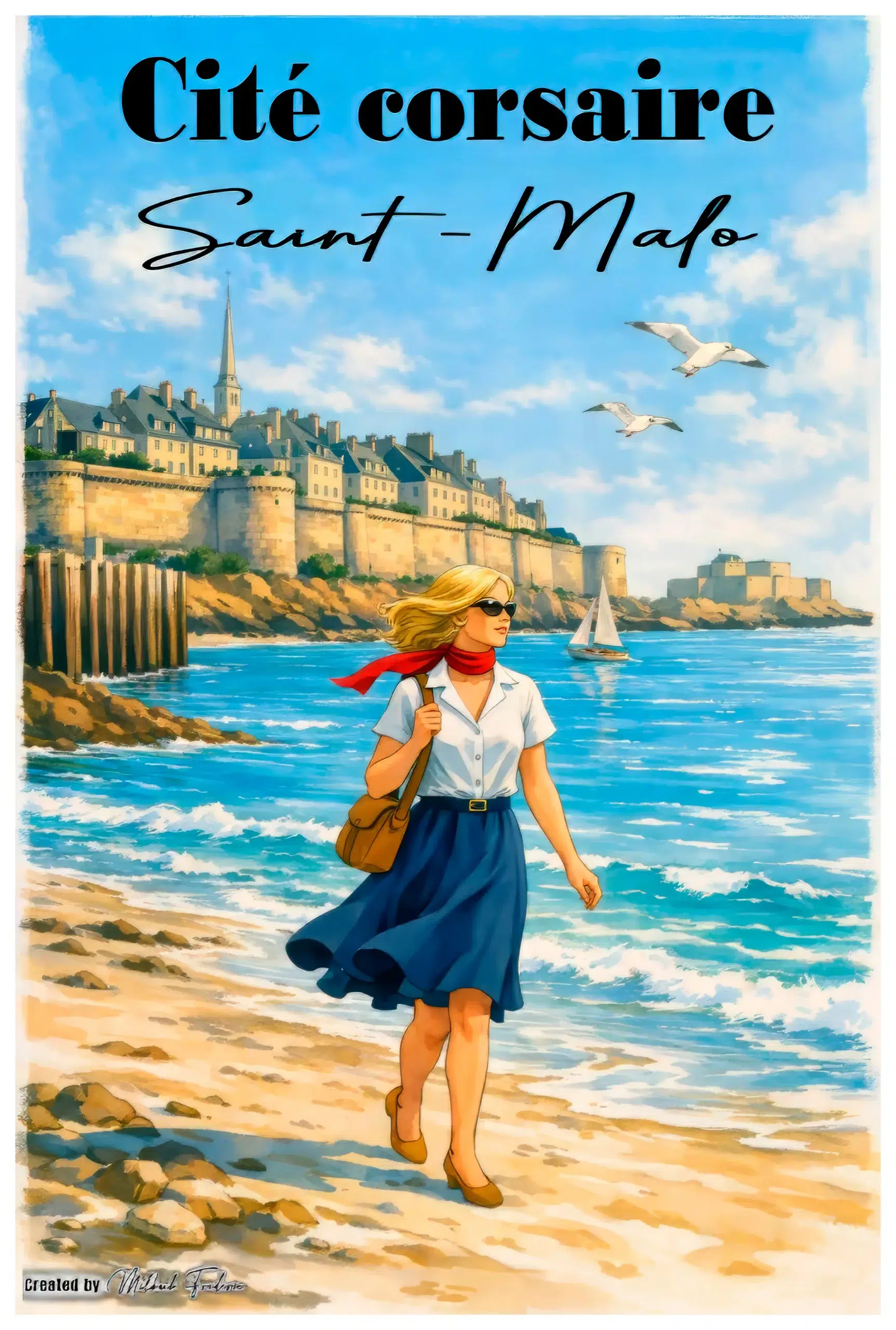 Tirage d’art – “Saint‑Malo – Cité corsaire” – Photographie Fine Art – Image 2