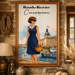 Tirage d’art – “Konk‑Kerne – Concarneau” – Photographie Fine Art