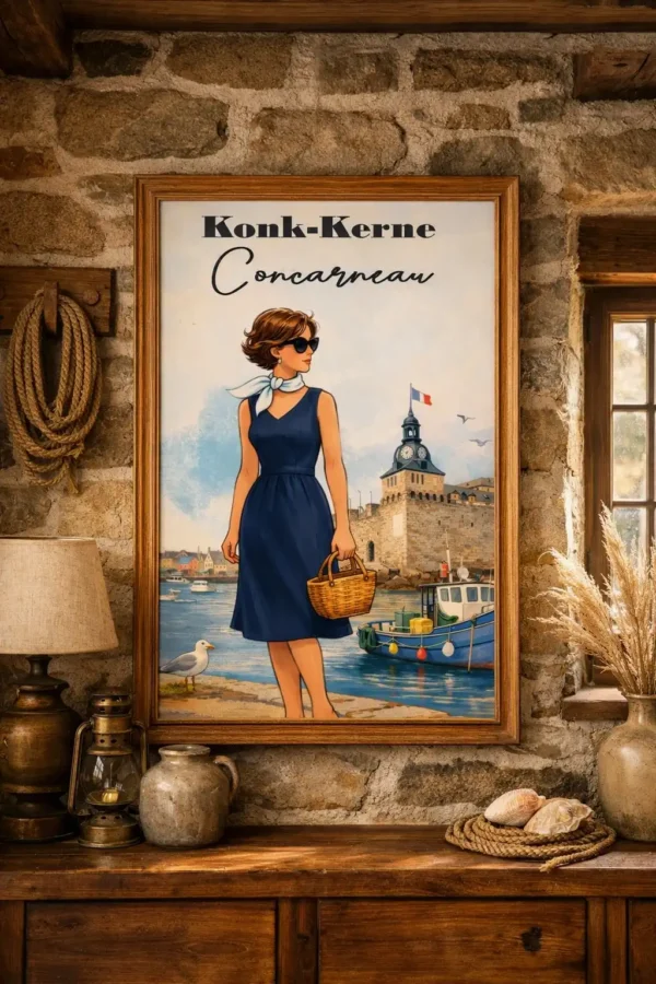 Tirage d’art – “Konk‑Kerne – Concarneau” – Photographie Fine Art