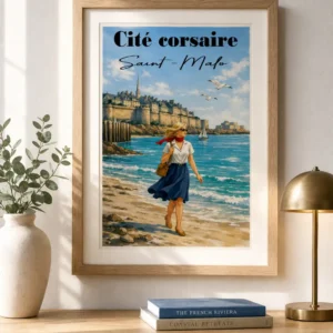 Tirage d’art – “Saint‑Malo – Cité corsaire” – Photographie Fine Art