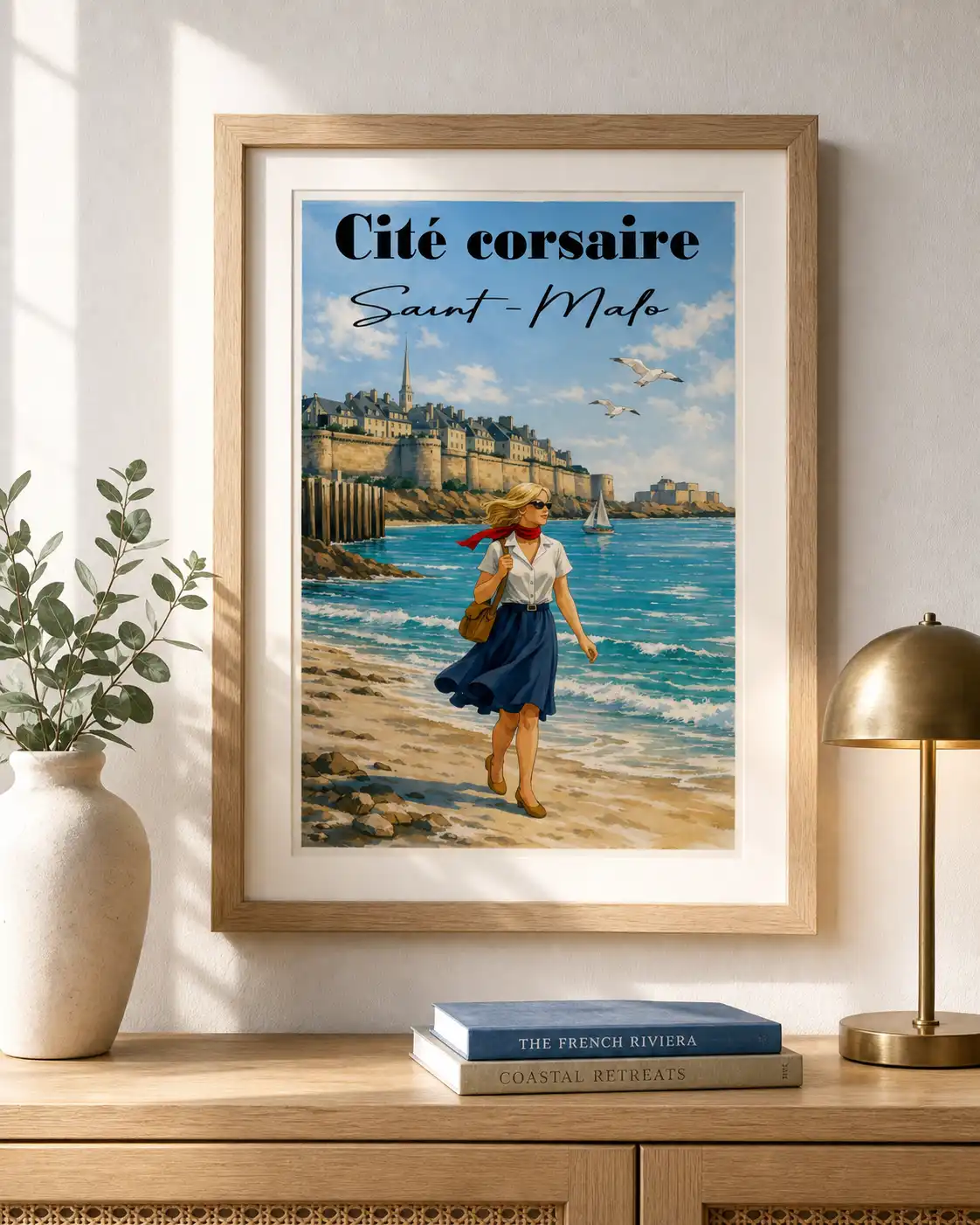 Tirage d’art – “Saint‑Malo – Cité corsaire” – Photographie Fine Art