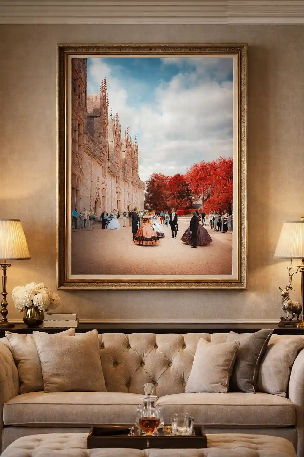 Tirage d’art – “ Tirage d’art – Château de Josselin ” – Photographie Fine Art Infrarouge – Image 2