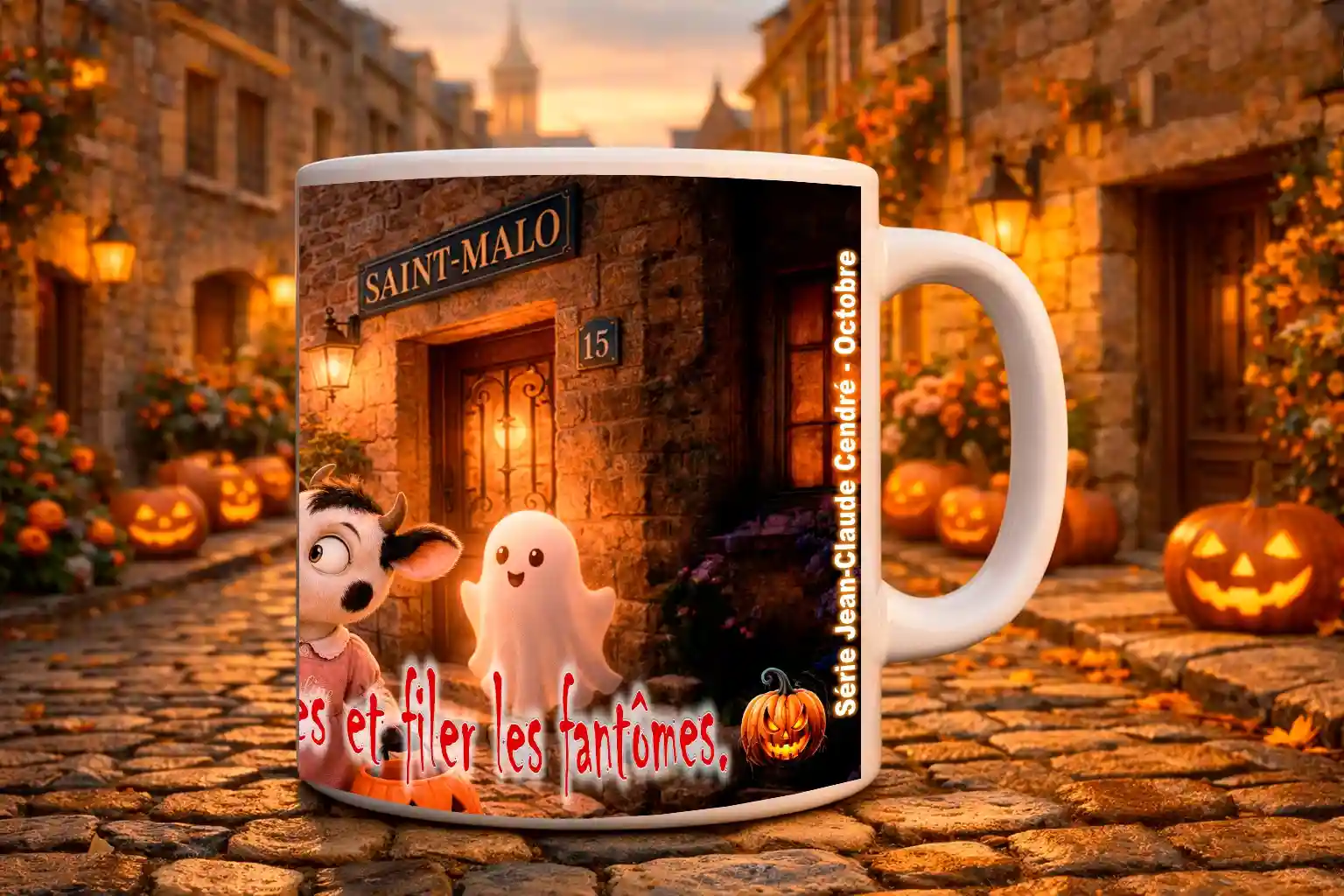 Mug “Jean-Claude Cendré ” Octobre – Image 3